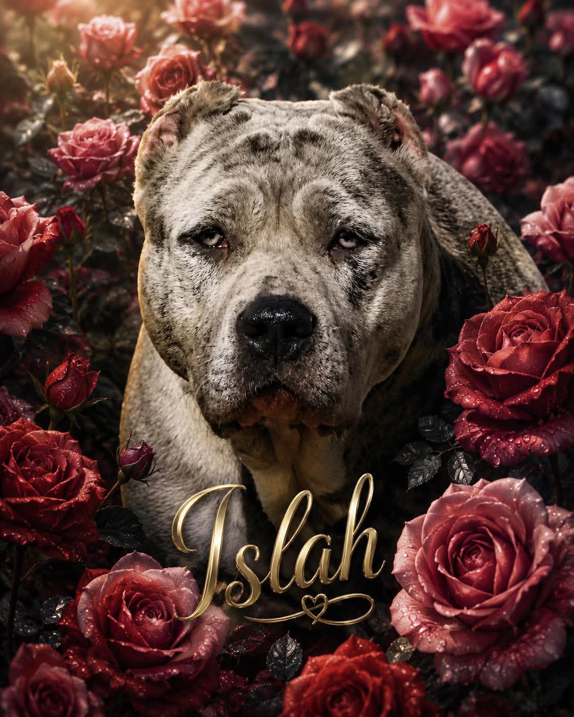 SFBK's Islah — Mira's Dam, ABKC American Bully